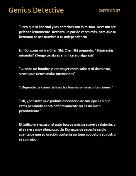 GENIUS DETECTIVE (Novela) - Capítulo 37 - Página 7 - LectorTMOo