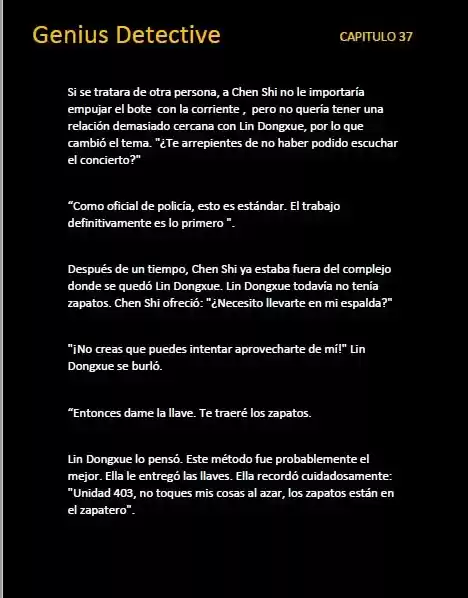 GENIUS DETECTIVE (Novela) - Capítulo 37 - Página 8 - LectorTMOo
