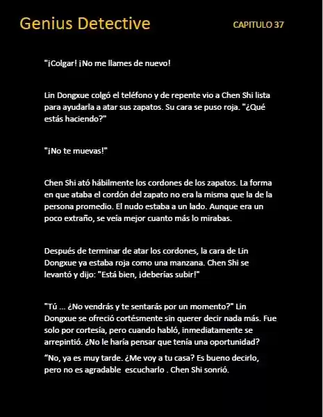 GENIUS DETECTIVE (Novela) - Capítulo 37 - Página 10 - LectorTMOo