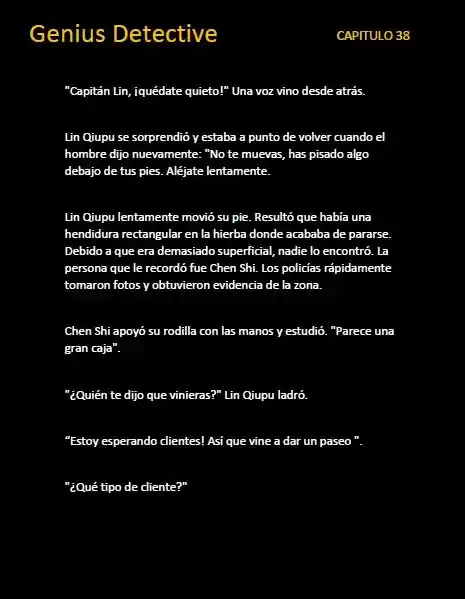 GENIUS DETECTIVE (Novela) - Capítulo 38 - Página 9 - LectorTMOo