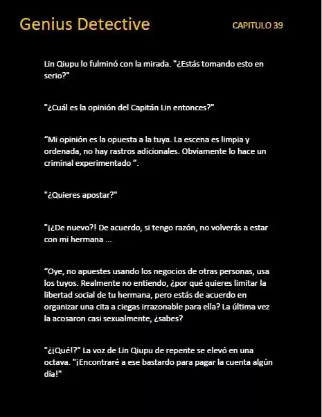 GENIUS DETECTIVE (Novela) - Capítulo 39 - Página 7 - LectorTMOo