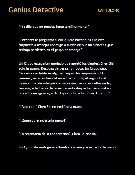 GENIUS DETECTIVE (Novela) - Capítulo 40 - Página 7 - LectorTMOo