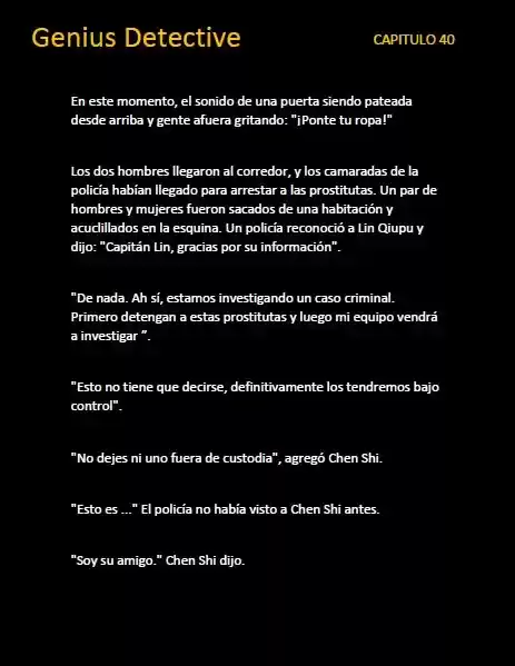 GENIUS DETECTIVE (Novela) - Capítulo 40 - Página 8 - LectorTMOo