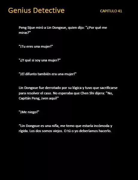 GENIUS DETECTIVE (Novela) - Capítulo 41 - Página 5 - LectorTMOo