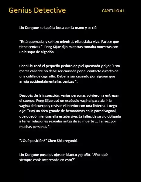 GENIUS DETECTIVE (Novela) - Capítulo 41 - Página 9 - LectorTMOo