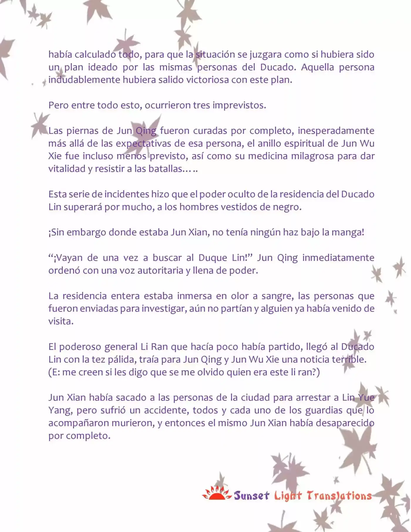 Genius Doctor: Black Belly Miss (Novela) - Capítulo 110 - Página 4 - LectorTMOo