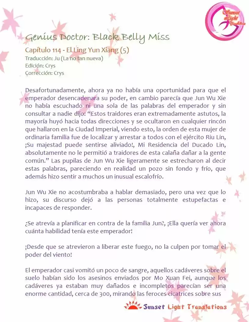 Genius Doctor: Black Belly Miss (Novela) - Capítulo 114 - Página 2 - LectorTMOo