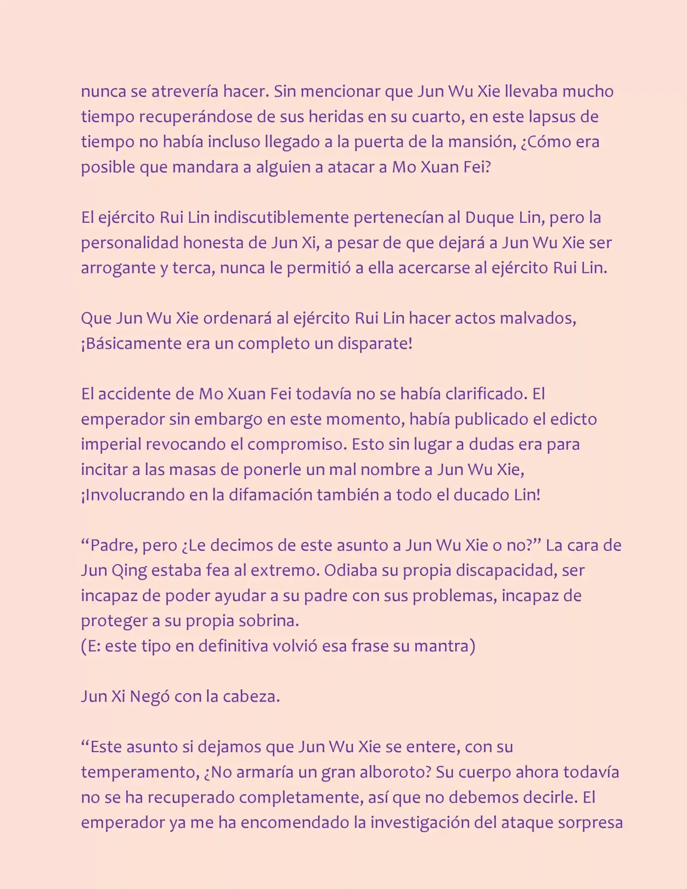 Genius Doctor: Black Belly Miss (Novela) - Capítulo 14 - Página 4 - LectorTMOo