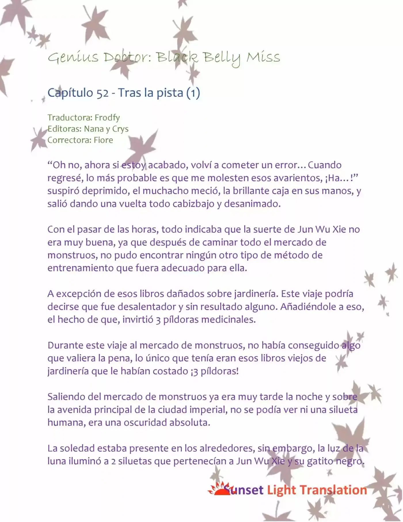 Genius Doctor: Black Belly Miss (Novela) - Capítulo 52 - Página 2 - LectorTMOo