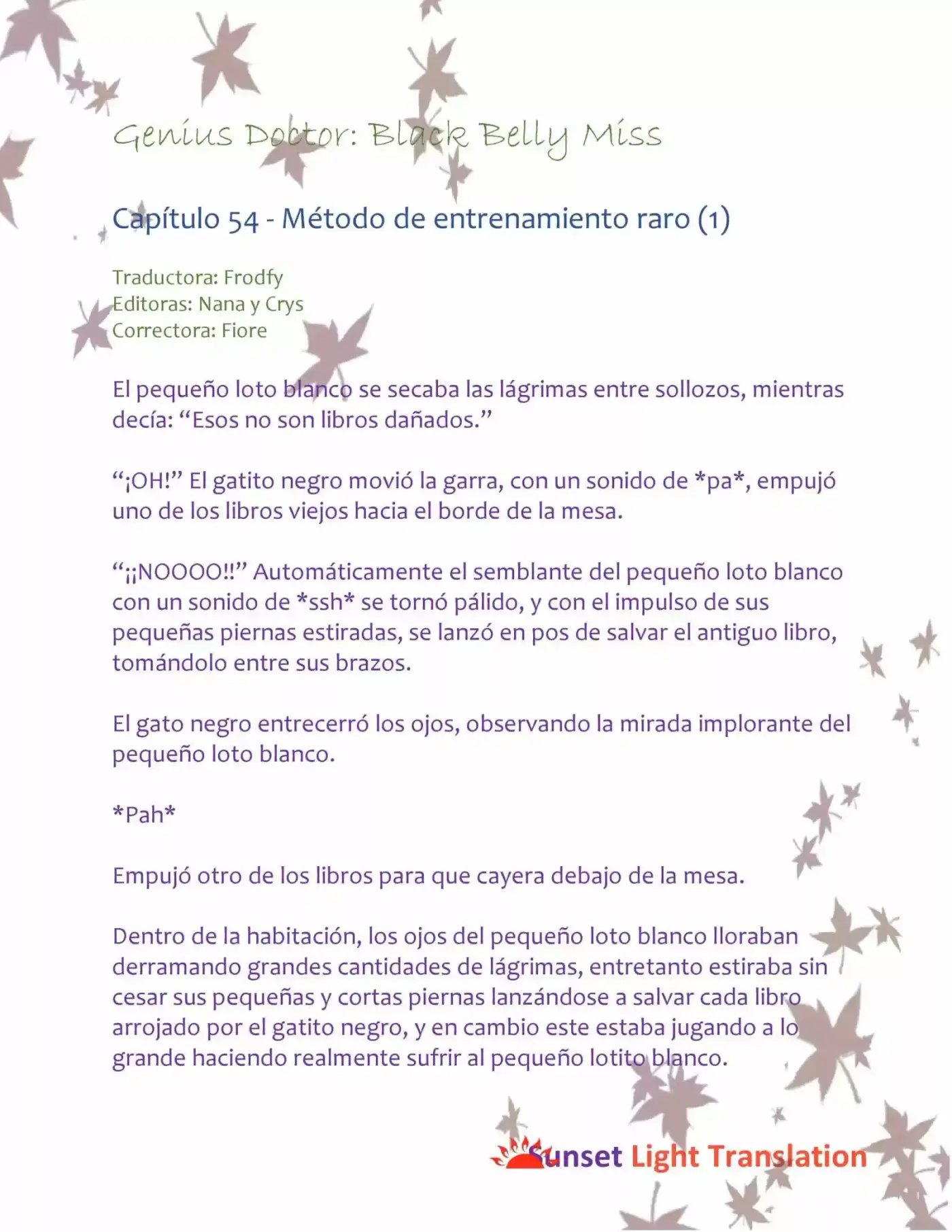 Genius Doctor: Black Belly Miss (Novela) - Capítulo 54 - Página 2 - LectorTMOo