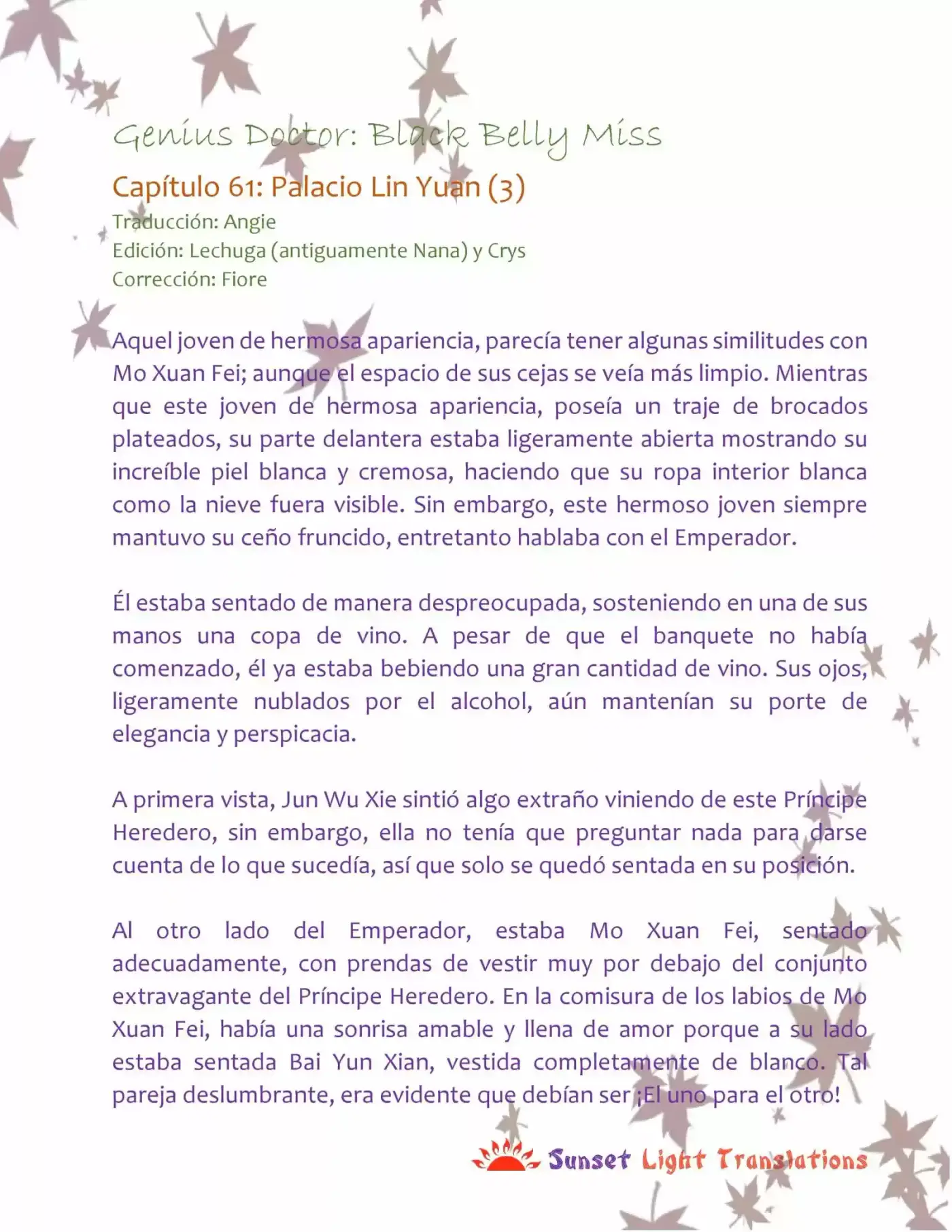 Genius Doctor: Black Belly Miss (Novela) - Capítulo 61 - Página 2 - LectorTMOo