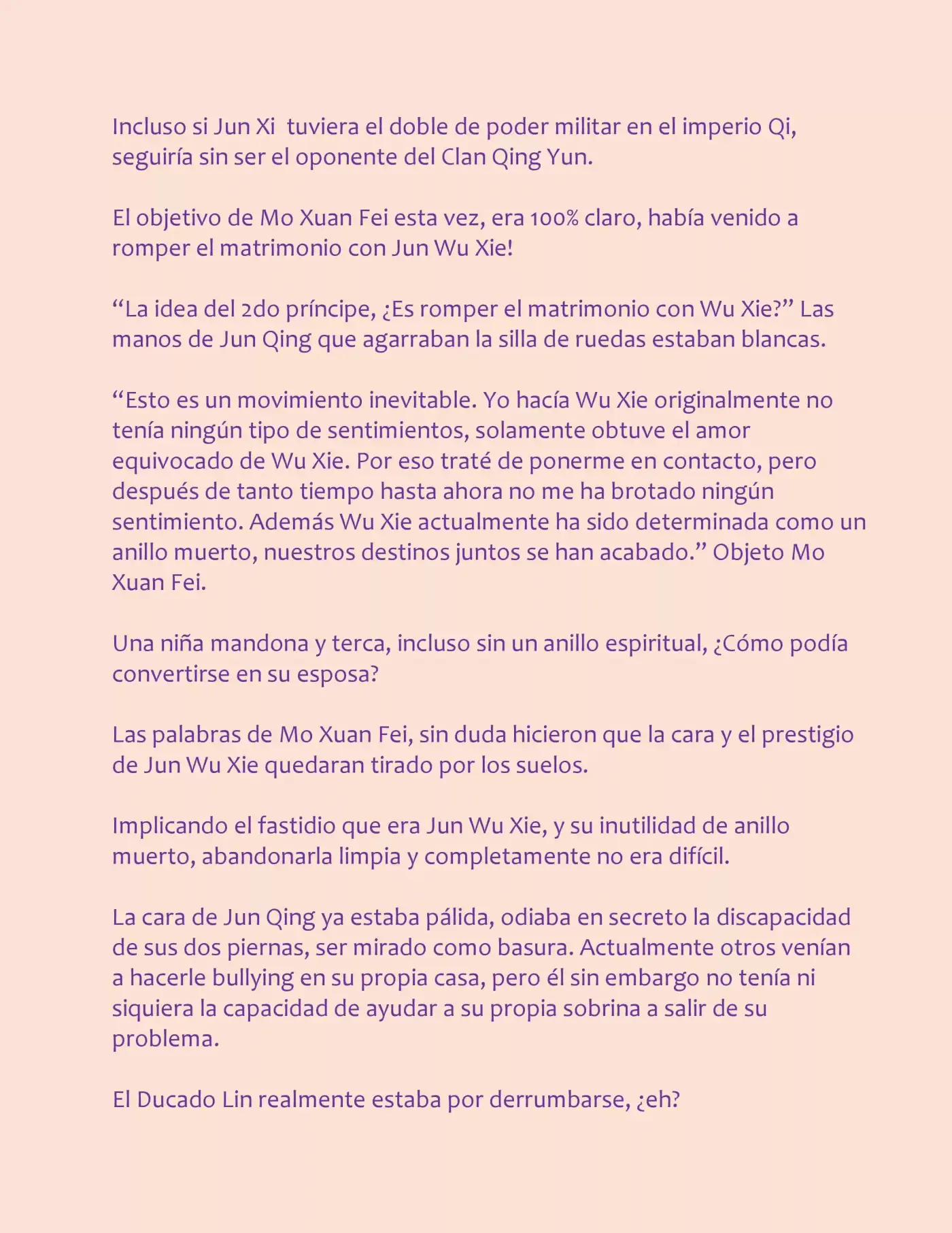 Genius Doctor: Black Belly Miss (Novela) - Capítulo 9 - Página 4 - LectorTMOo
