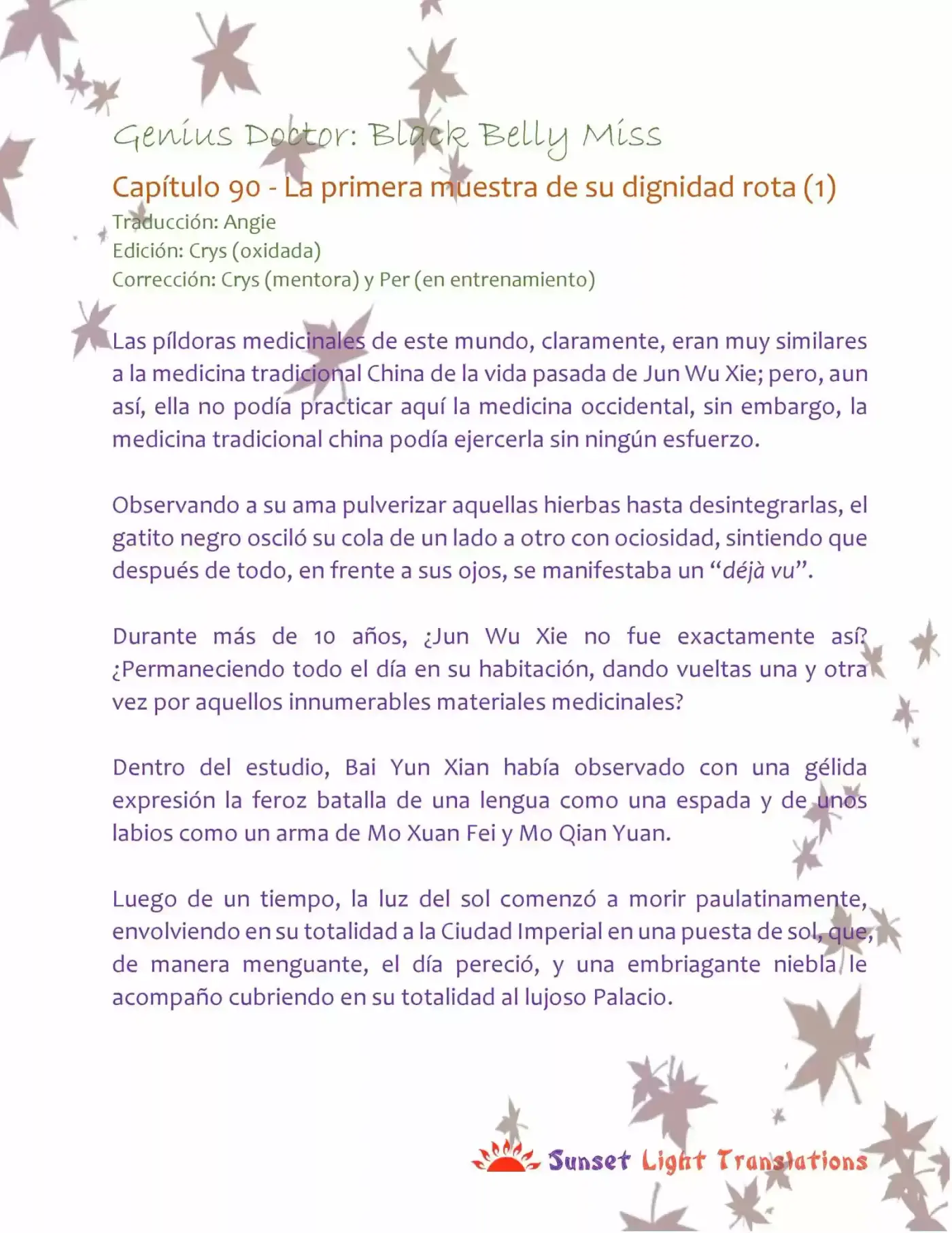 Genius Doctor: Black Belly Miss (Novela) - Capítulo 90 - Página 2 - LectorTMOo