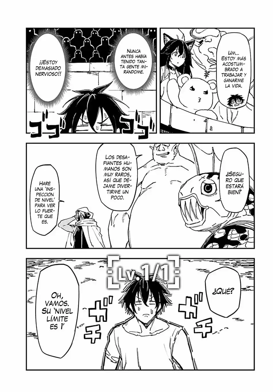 Genkai Level 1 Kara No Nariagari: Saijaku Level No Ore Ga Isekai Saikyou Ni Naru Made - Capítulo 8 - Página 13 - LectorTMOo