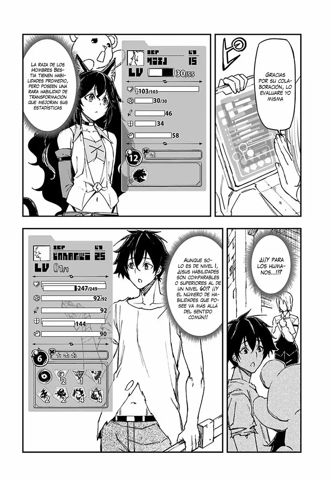 Genkai Level 1 Kara No Nariagari: Saijaku Level No Ore Ga Isekai Saikyou Ni Naru Made - Capítulo 9 - Página 7 - LectorTMOo