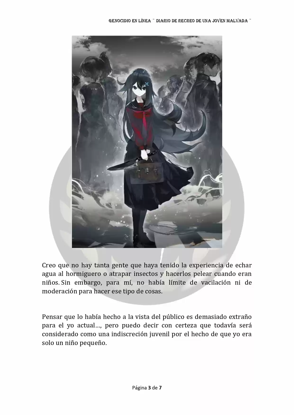 Genocide Online - Novela Web (Novela) - Capítulo - Página 4 - LectorTMOo