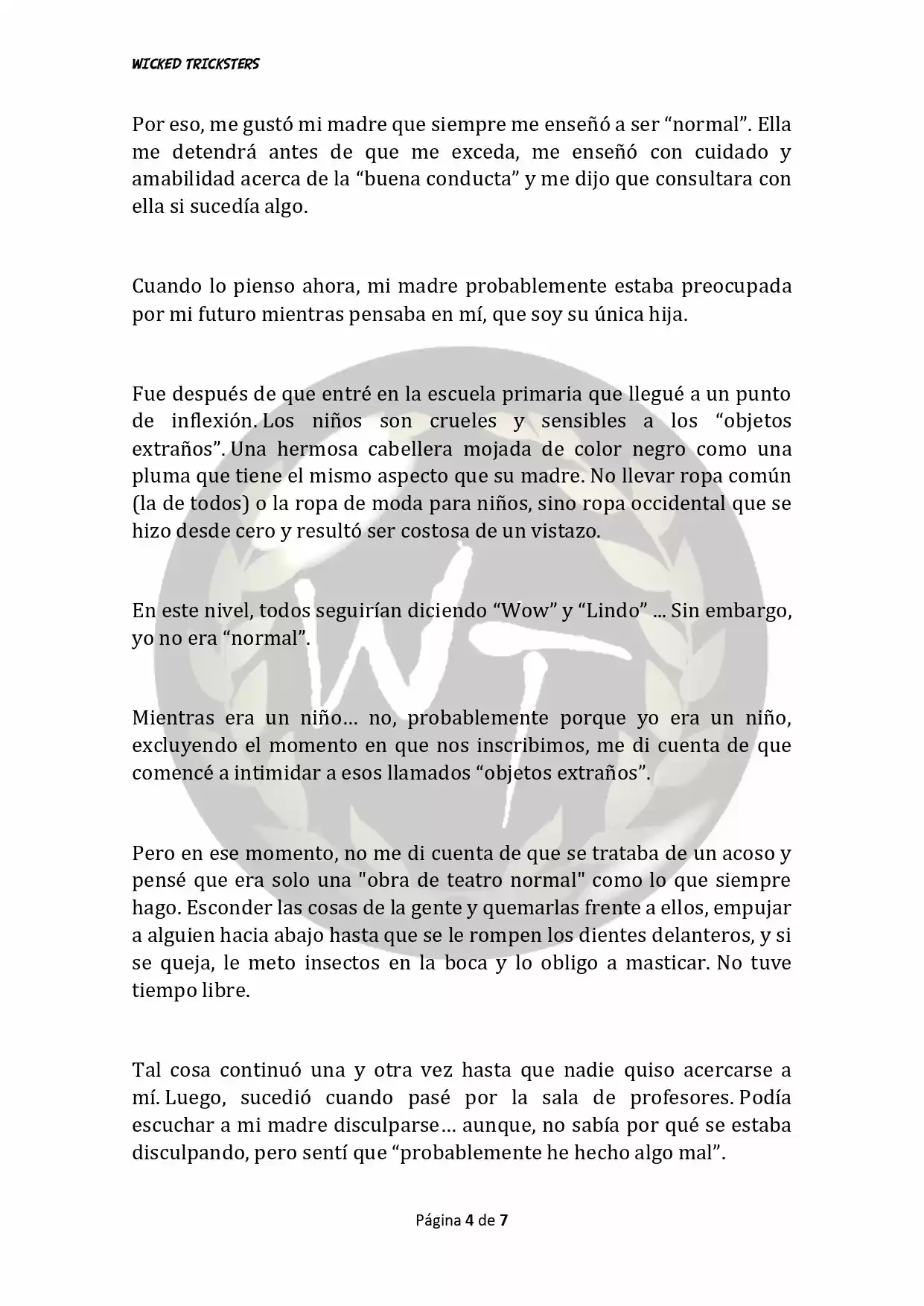 Genocide Online - Novela Web (Novela) - Capítulo - Página 5 - LectorTMOo