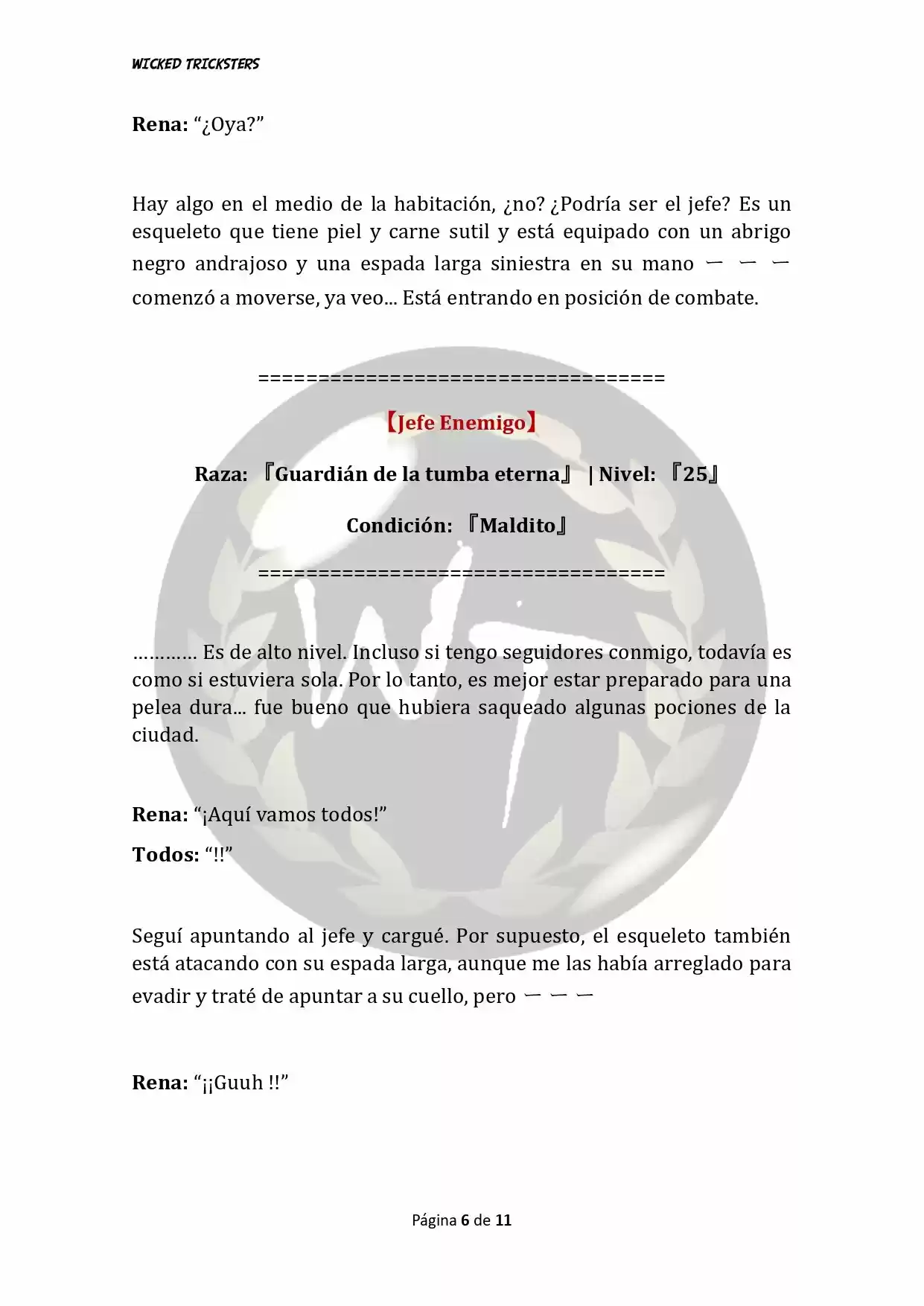 Genocide Online - Novela Web (Novela) - Capítulo 10 - Página 6 - LectorTMOo