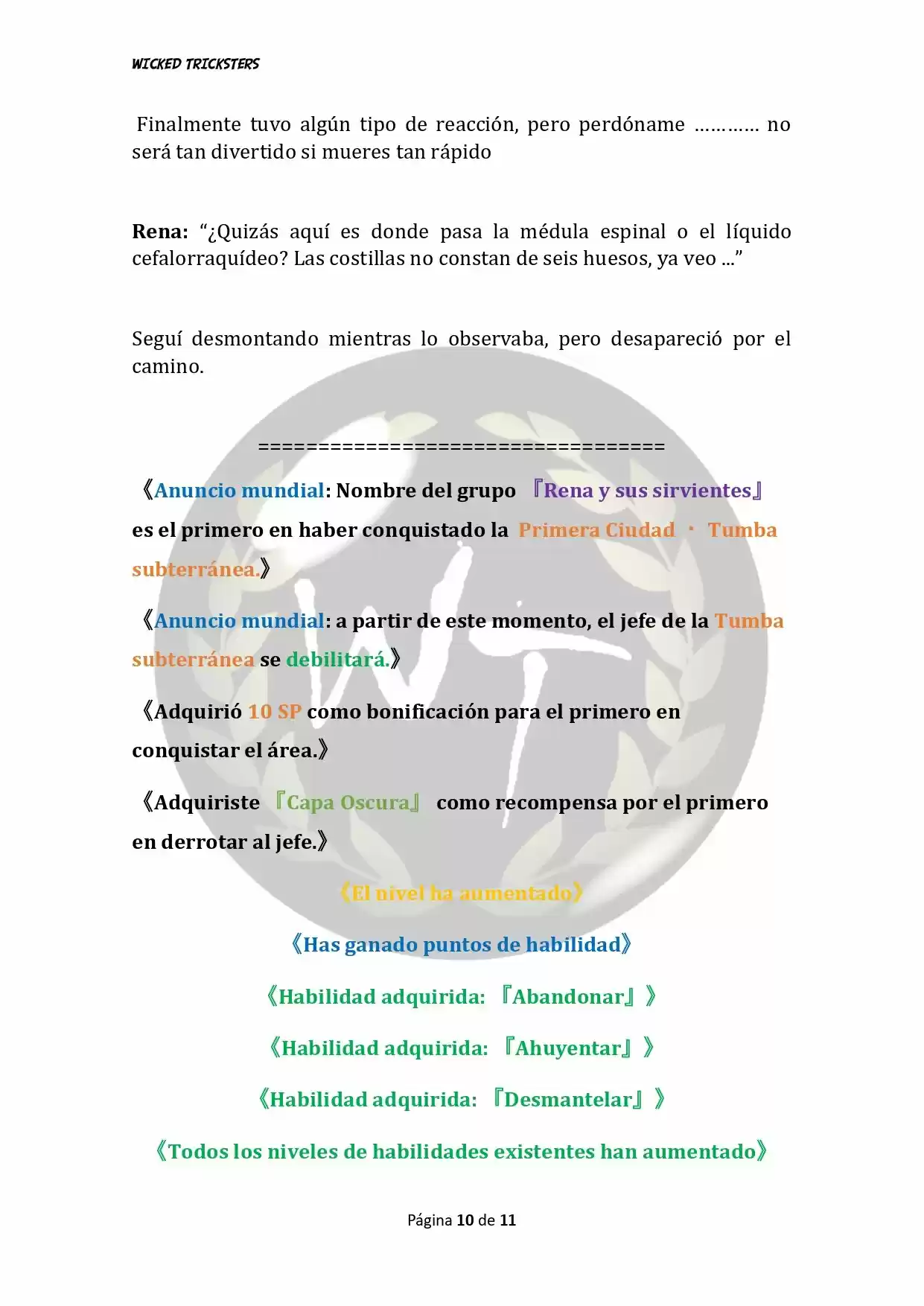 Genocide Online - Novela Web (Novela) - Capítulo 10 - Página 10 - LectorTMOo