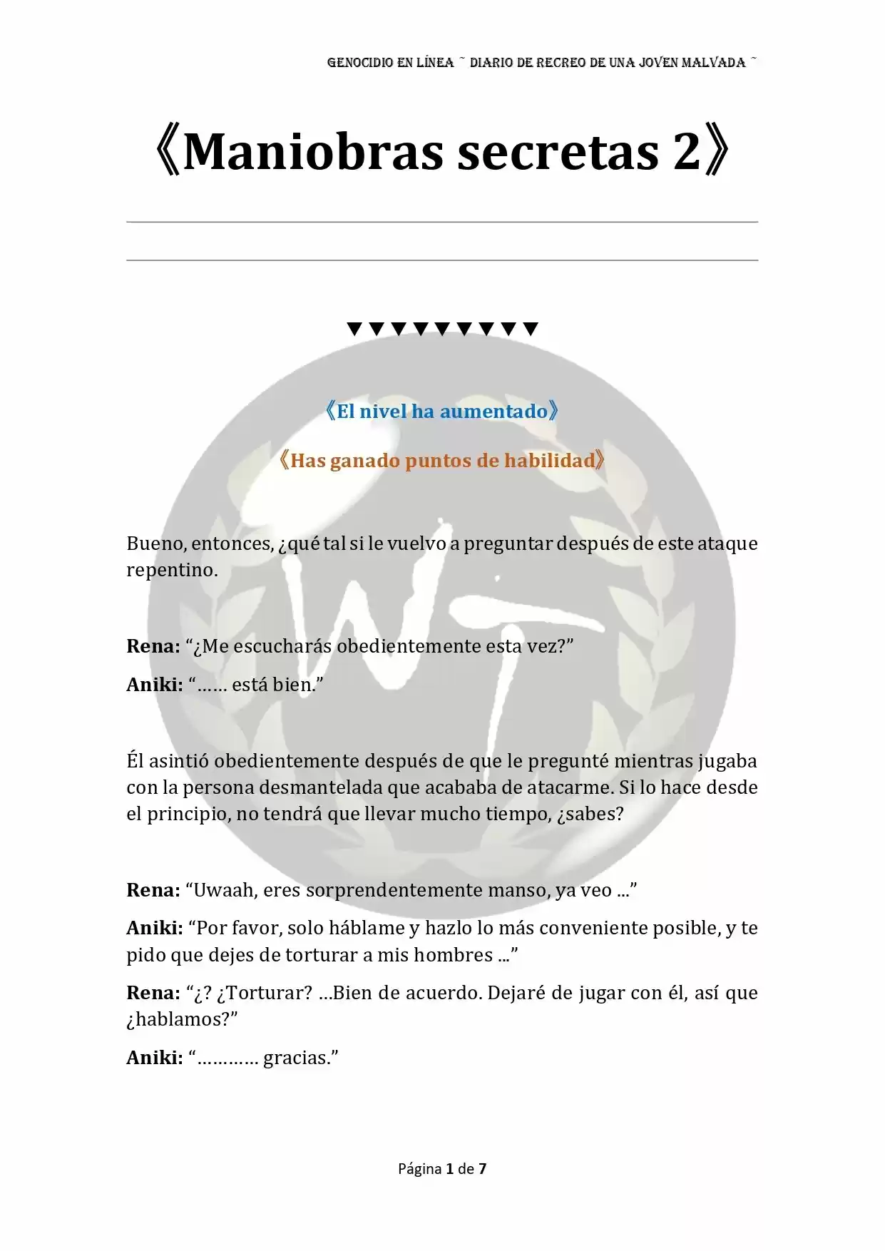 Genocide Online - Novela Web (Novela) - Capítulo 13 - Página 1 - LectorTMOo