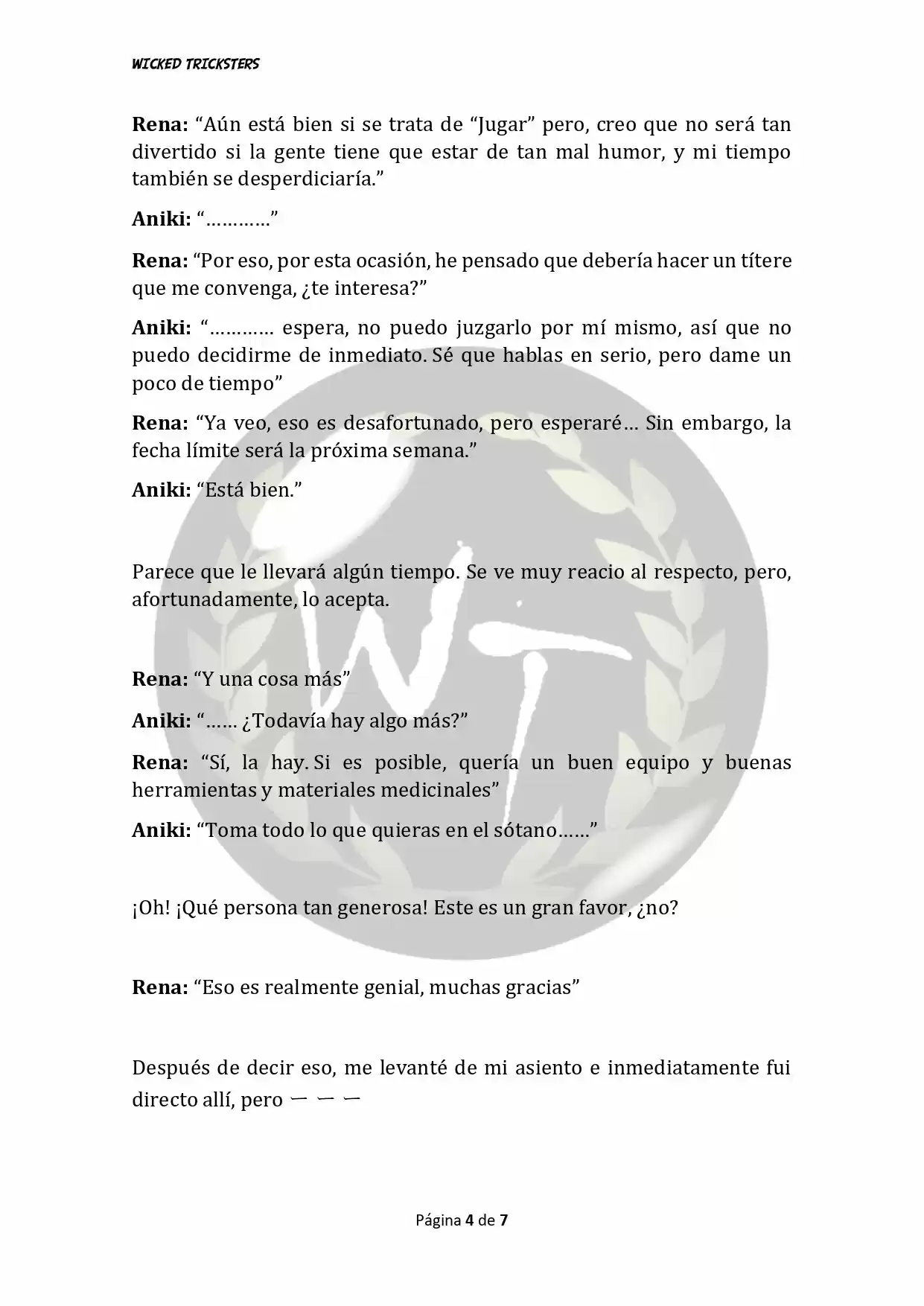 Genocide Online - Novela Web (Novela) - Capítulo 13 - Página 4 - LectorTMOo