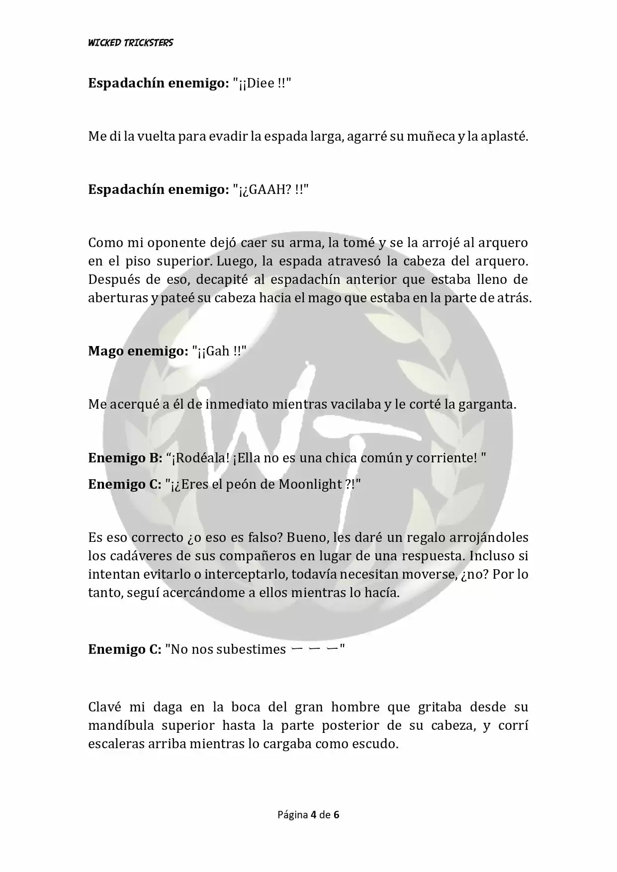 Genocide Online - Novela Web (Novela) - Capítulo 14 - Página 4 - LectorTMOo