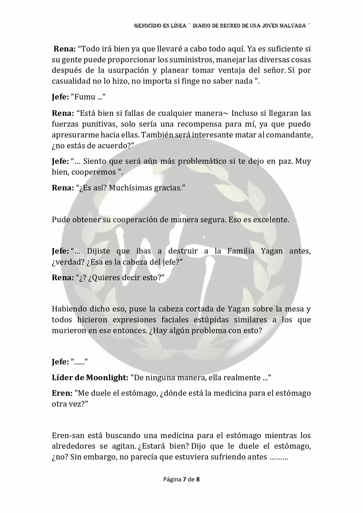 Genocide Online - Novela Web (Novela) - Capítulo 15 - Página 7 - LectorTMOo