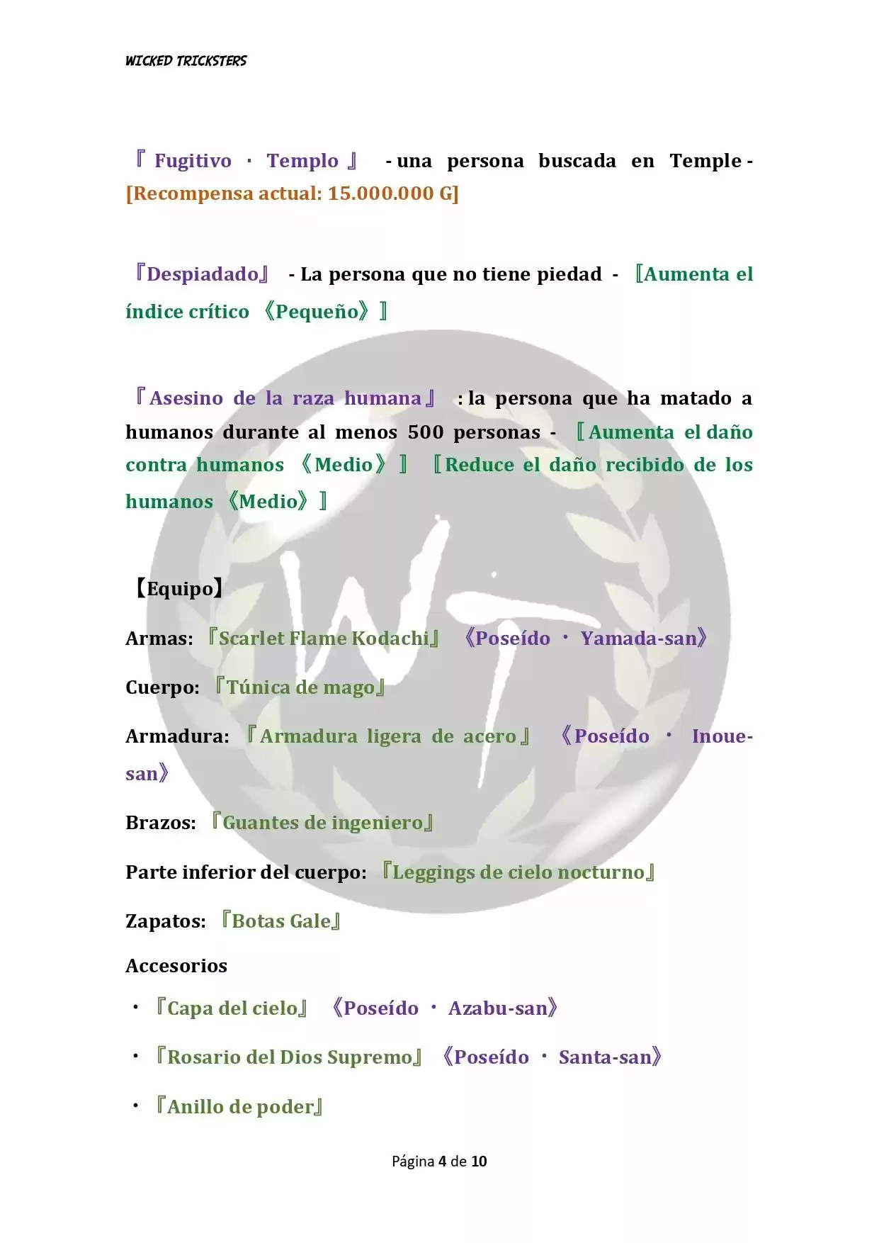 Genocide Online - Novela Web (Novela) - Capítulo 16 - Página 4 - LectorTMOo