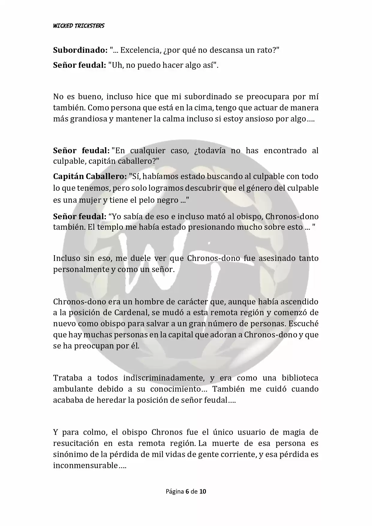Genocide Online - Novela Web (Novela) - Capítulo 16 - Página 6 - LectorTMOo