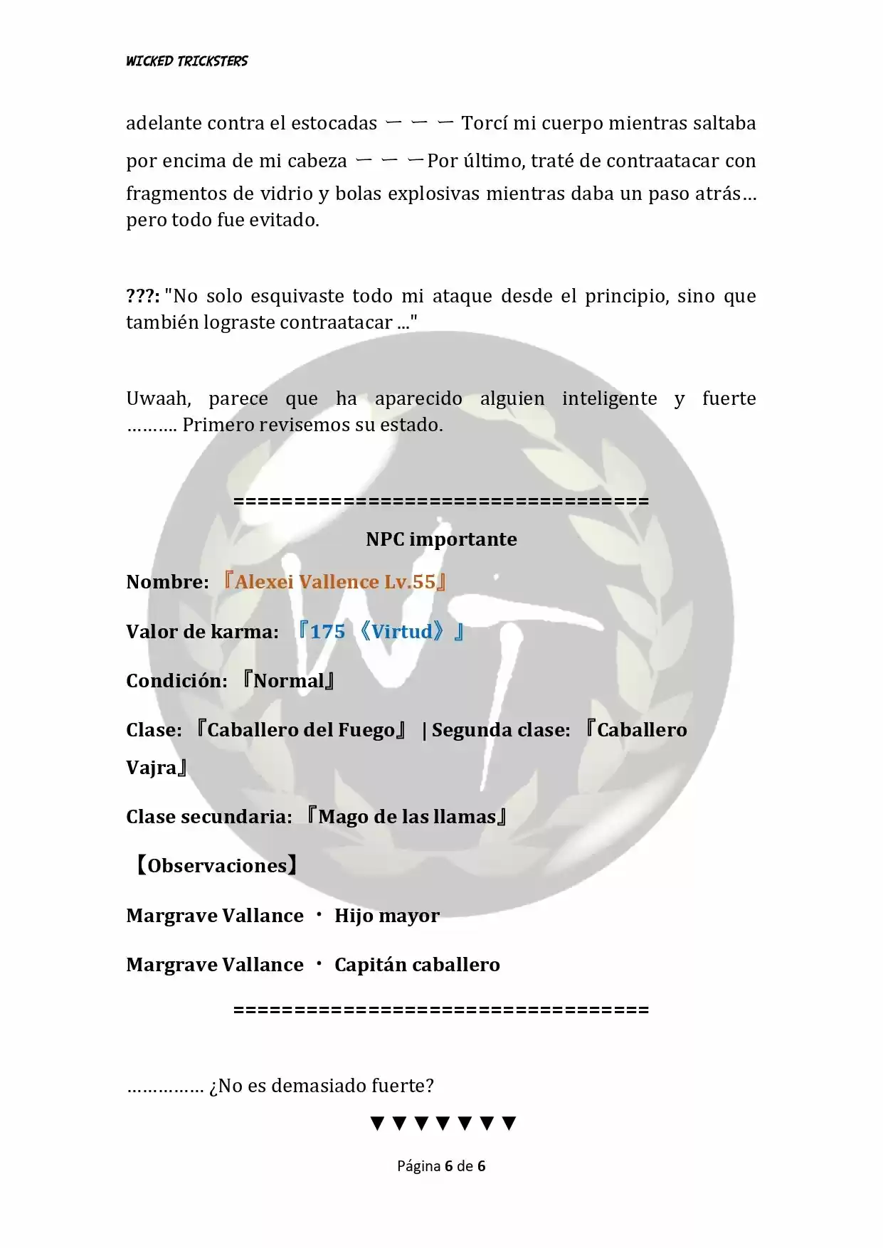 Genocide Online - Novela Web (Novela) - Capítulo 18 - Página 6 - LectorTMOo