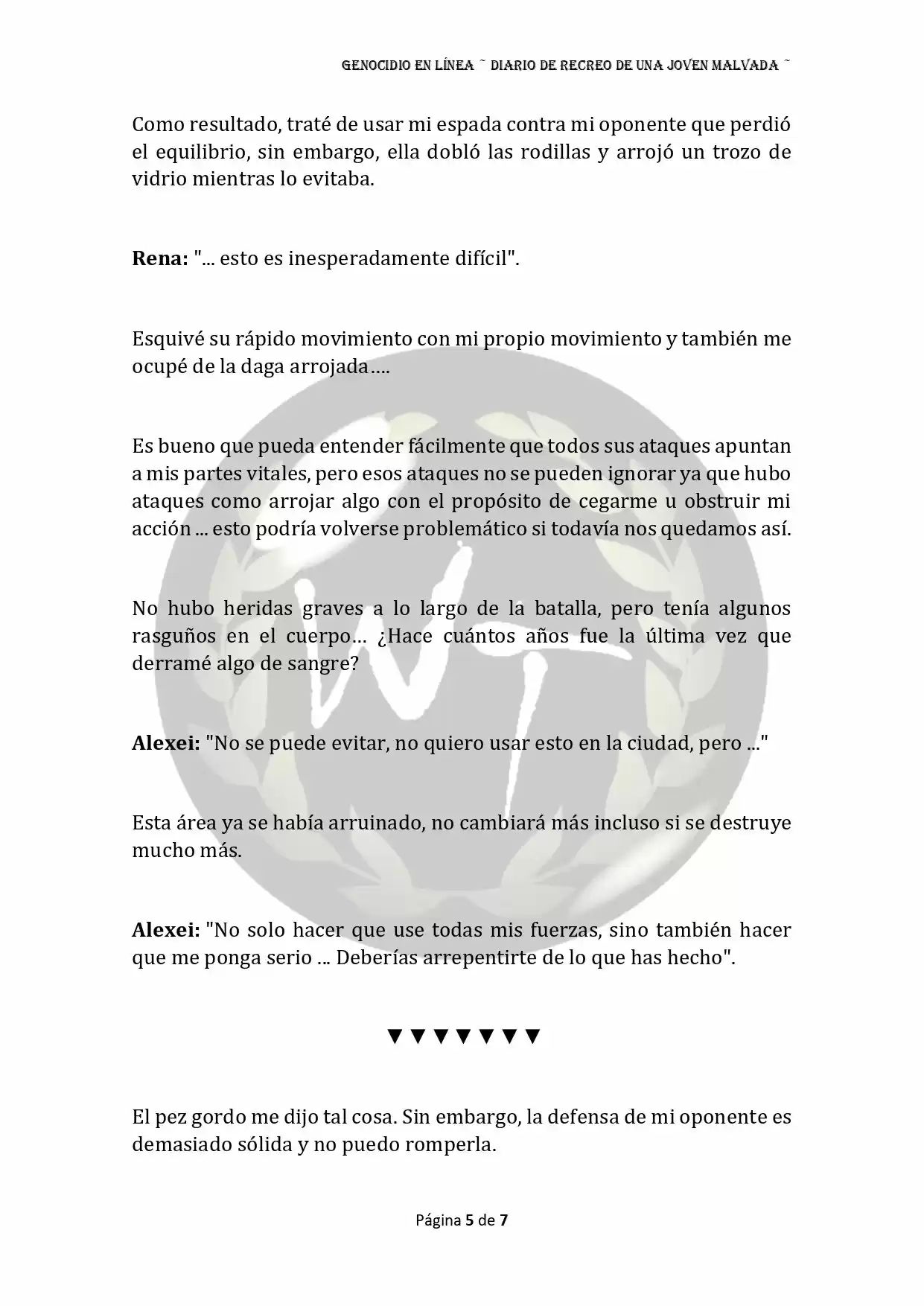 Genocide Online - Novela Web (Novela) - Capítulo 19 - Página 5 - LectorTMOo