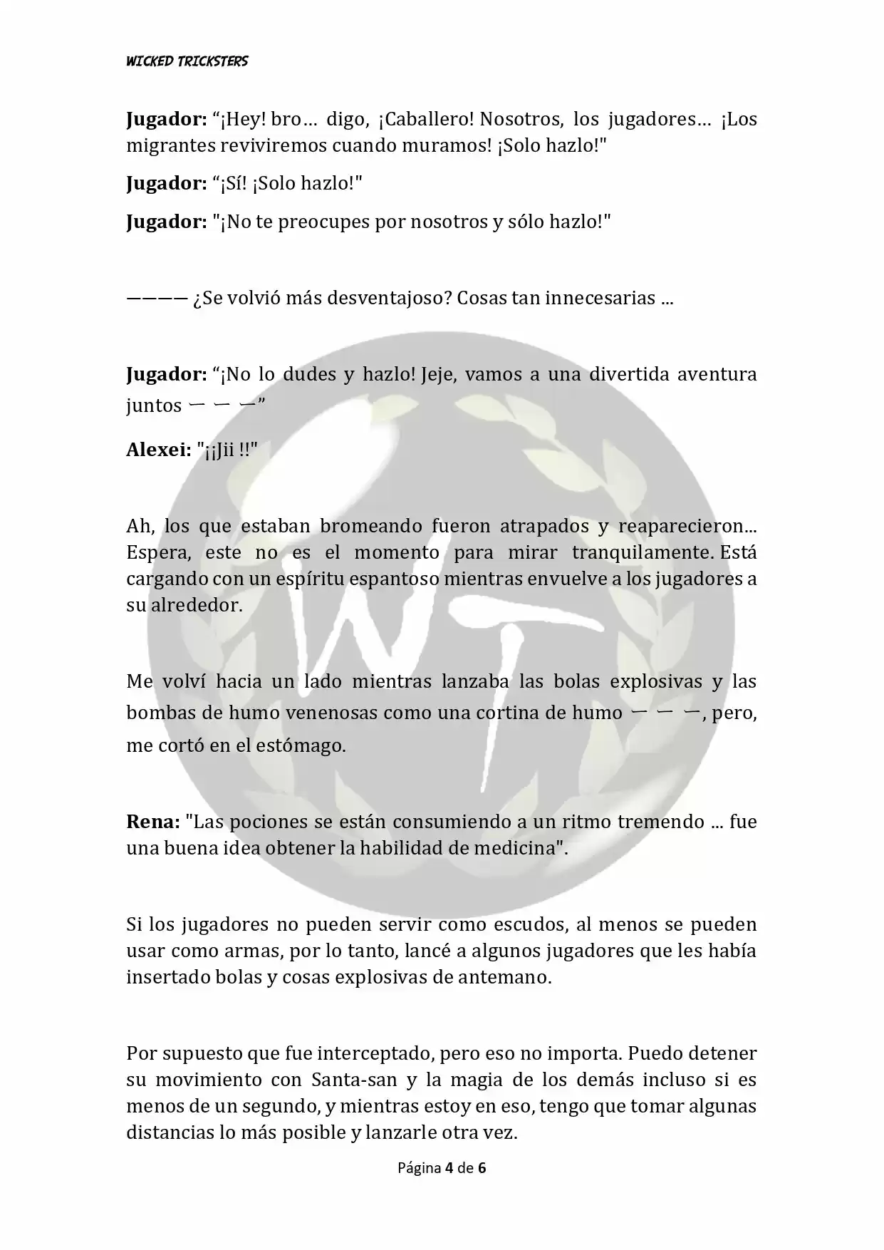 Genocide Online - Novela Web (Novela) - Capítulo 20 - Página 4 - LectorTMOo