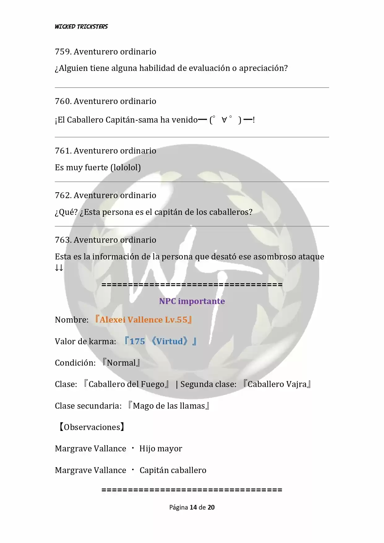 Genocide Online - Novela Web (Novela) - Capítulo 23 - Página 14 - LectorTMOo