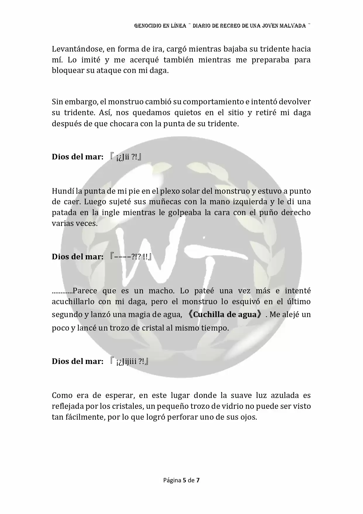 Genocide Online - Novela Web (Novela) - Capítulo 25 - Página 5 - LectorTMOo