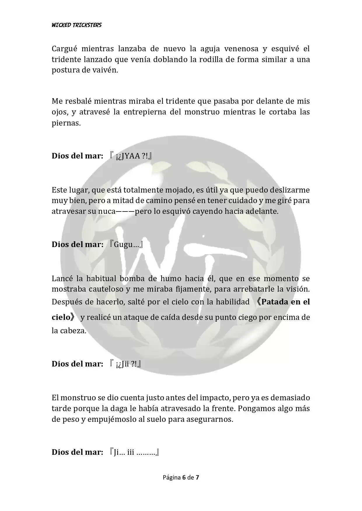 Genocide Online - Novela Web (Novela) - Capítulo 25 - Página 6 - LectorTMOo