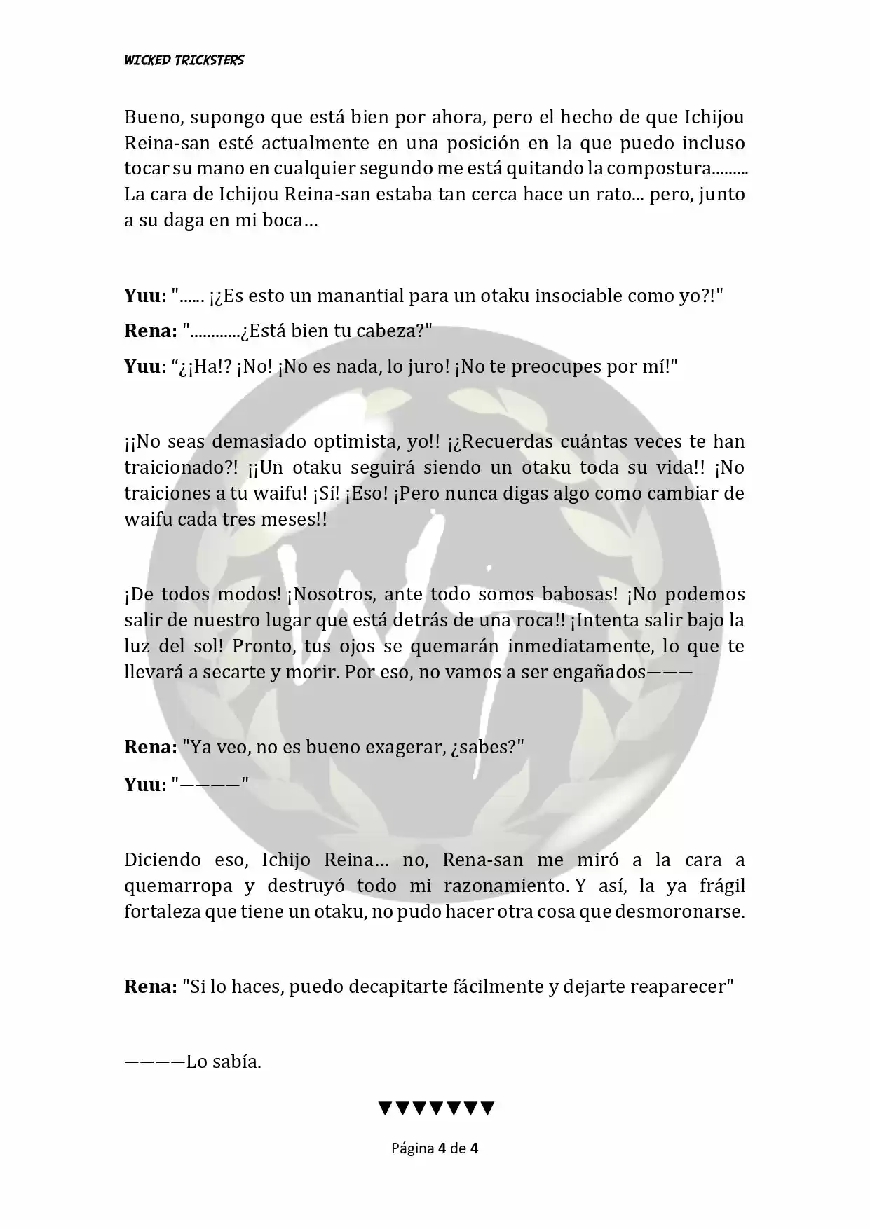 Genocide Online - Novela Web (Novela) - Capítulo 27 - Página 4 - LectorTMOo