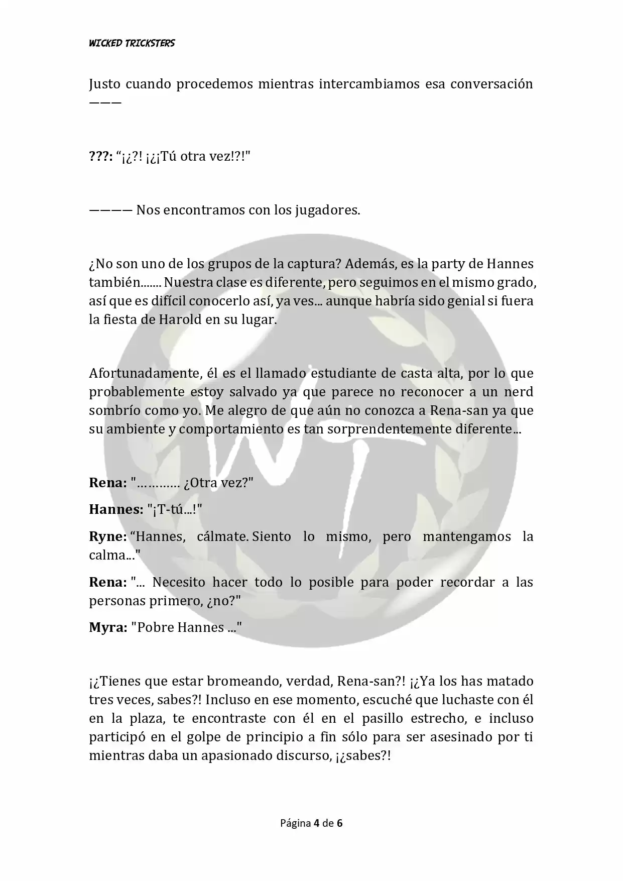 Genocide Online - Novela Web (Novela) - Capítulo 28 - Página 4 - LectorTMOo