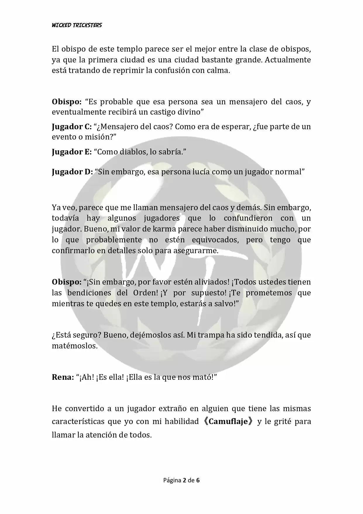 Genocide Online - Novela Web (Novela) - Capítulo 3 - Página 2 - LectorTMOo