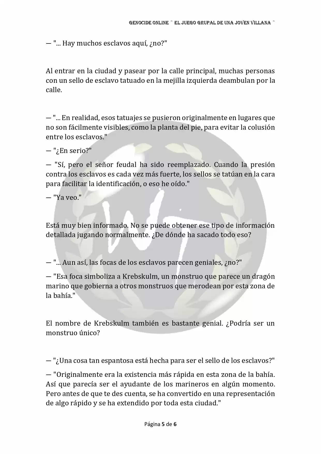 Genocide Online - Novela Web (Novela) - Capítulo 30 - Página 10 - LectorTMOo