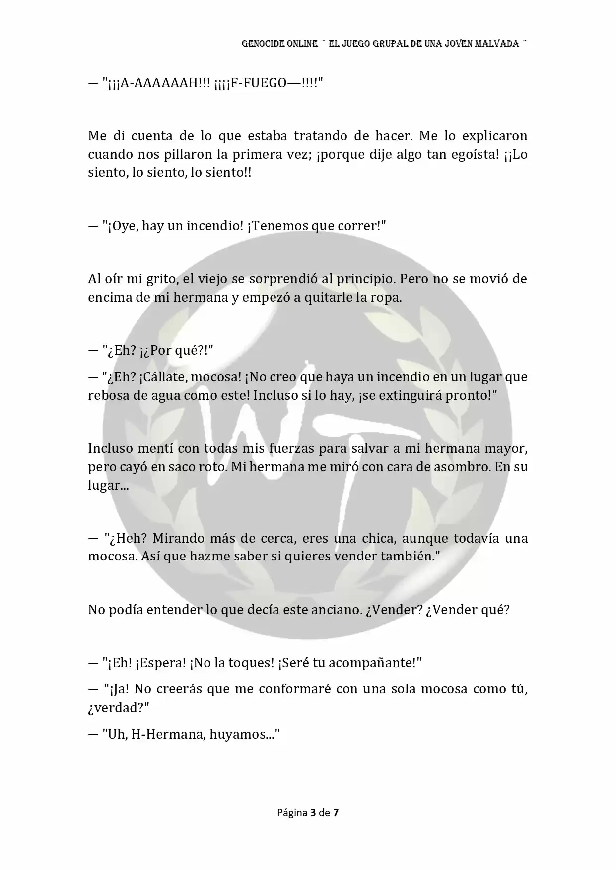 Genocide Online - Novela Web (Novela) - Capítulo 32 - Página 4 - LectorTMOo