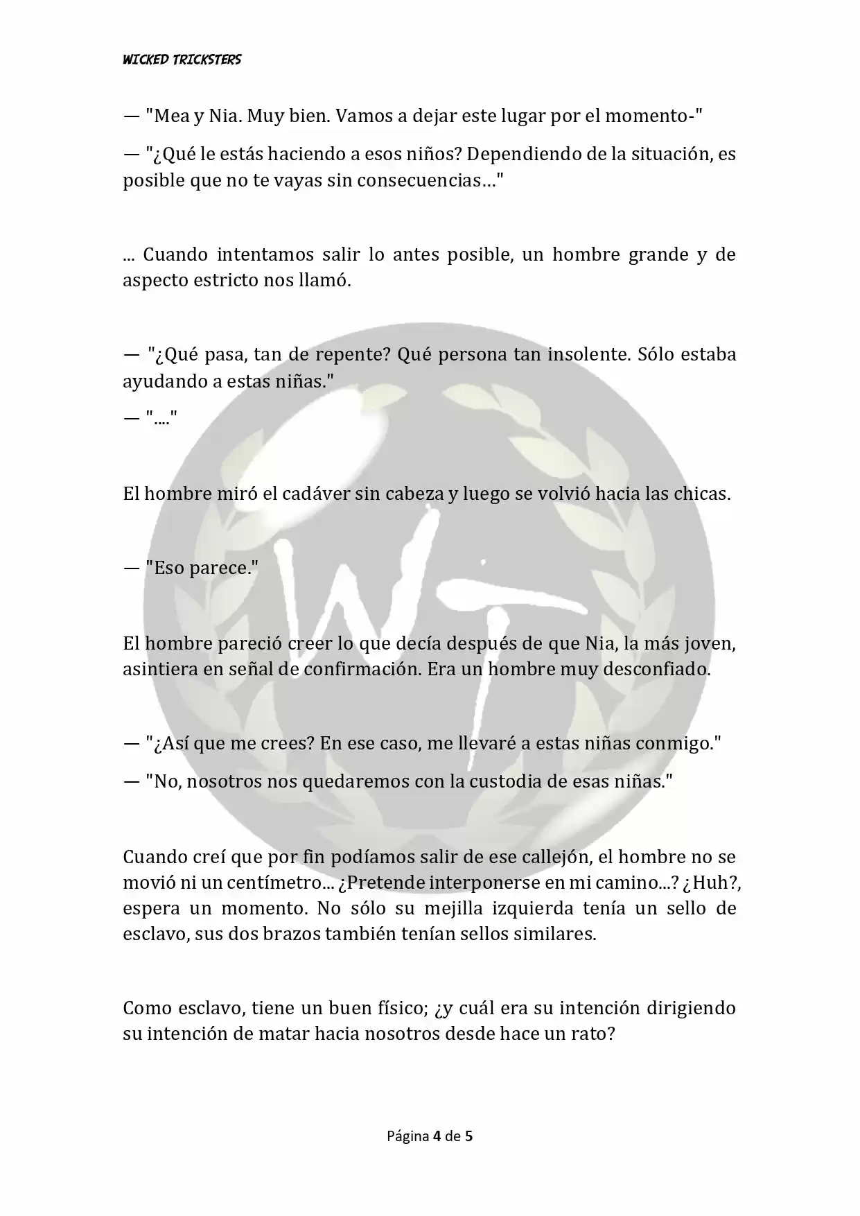 Genocide Online - Novela Web (Novela) - Capítulo 33 - Página 5 - LectorTMOo