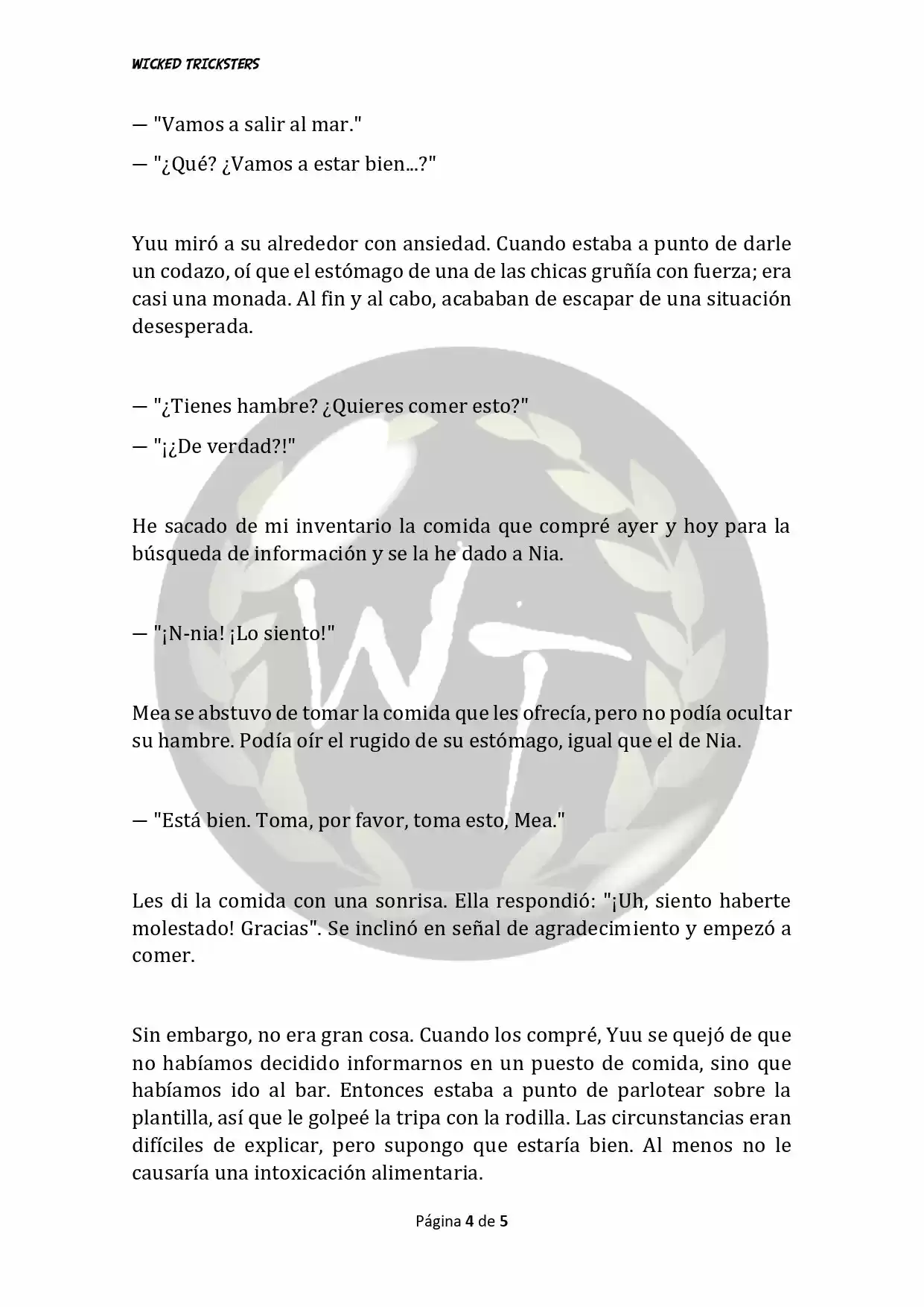 Genocide Online - Novela Web (Novela) - Capítulo 34 - Página 5 - LectorTMOo