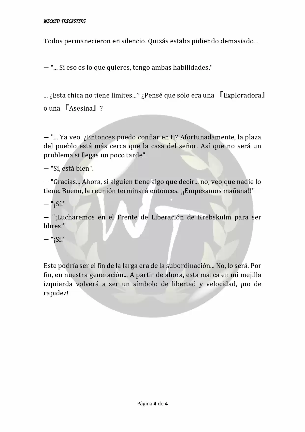 Genocide Online - Novela Web (Novela) - Capítulo 37 - Página 5 - LectorTMOo