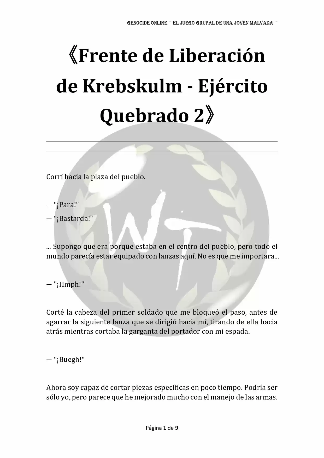 Genocide Online - Novela Web (Novela) - Capítulo 39 - Página 2 - LectorTMOo