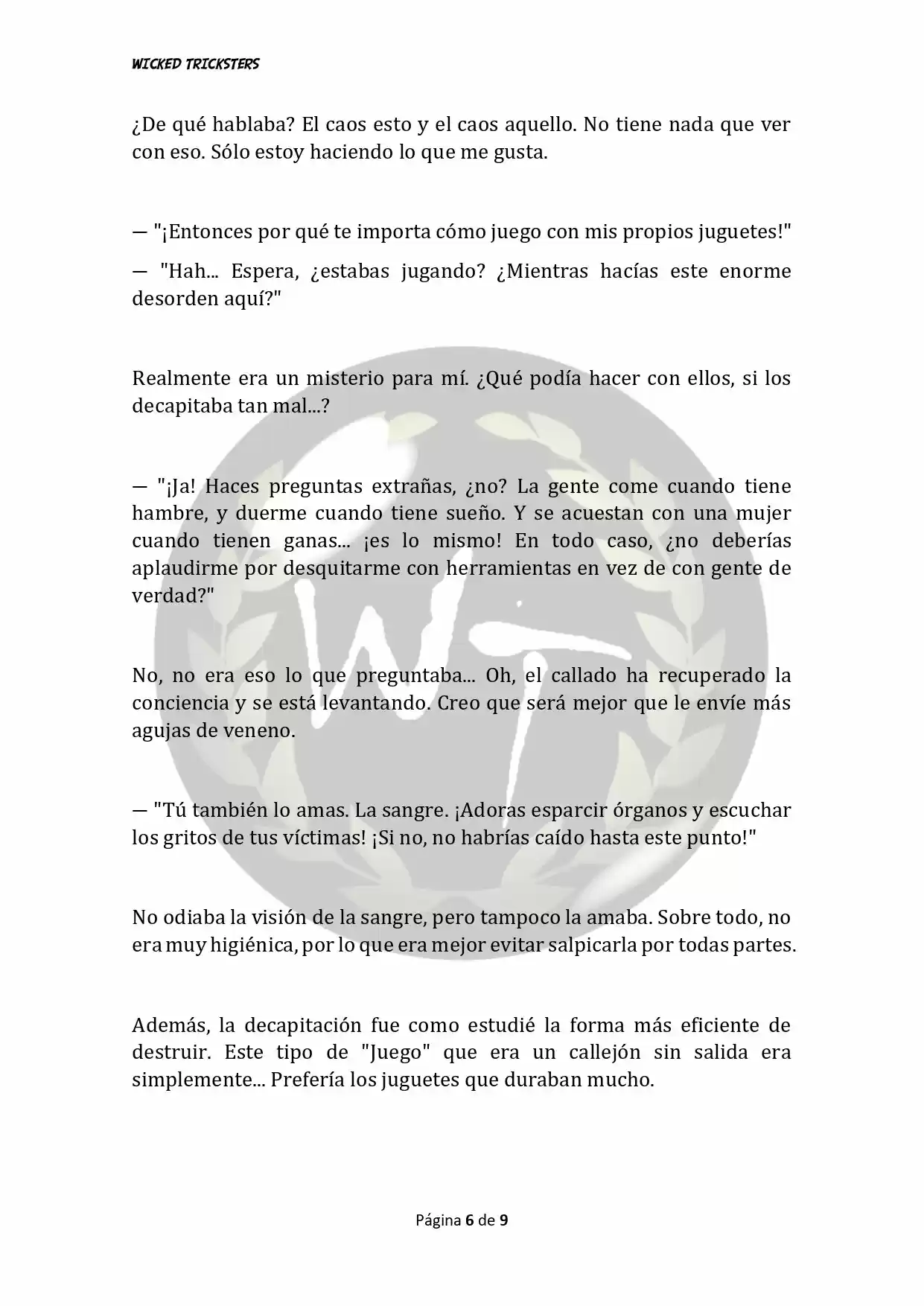 Genocide Online - Novela Web (Novela) - Capítulo 39 - Página 7 - LectorTMOo