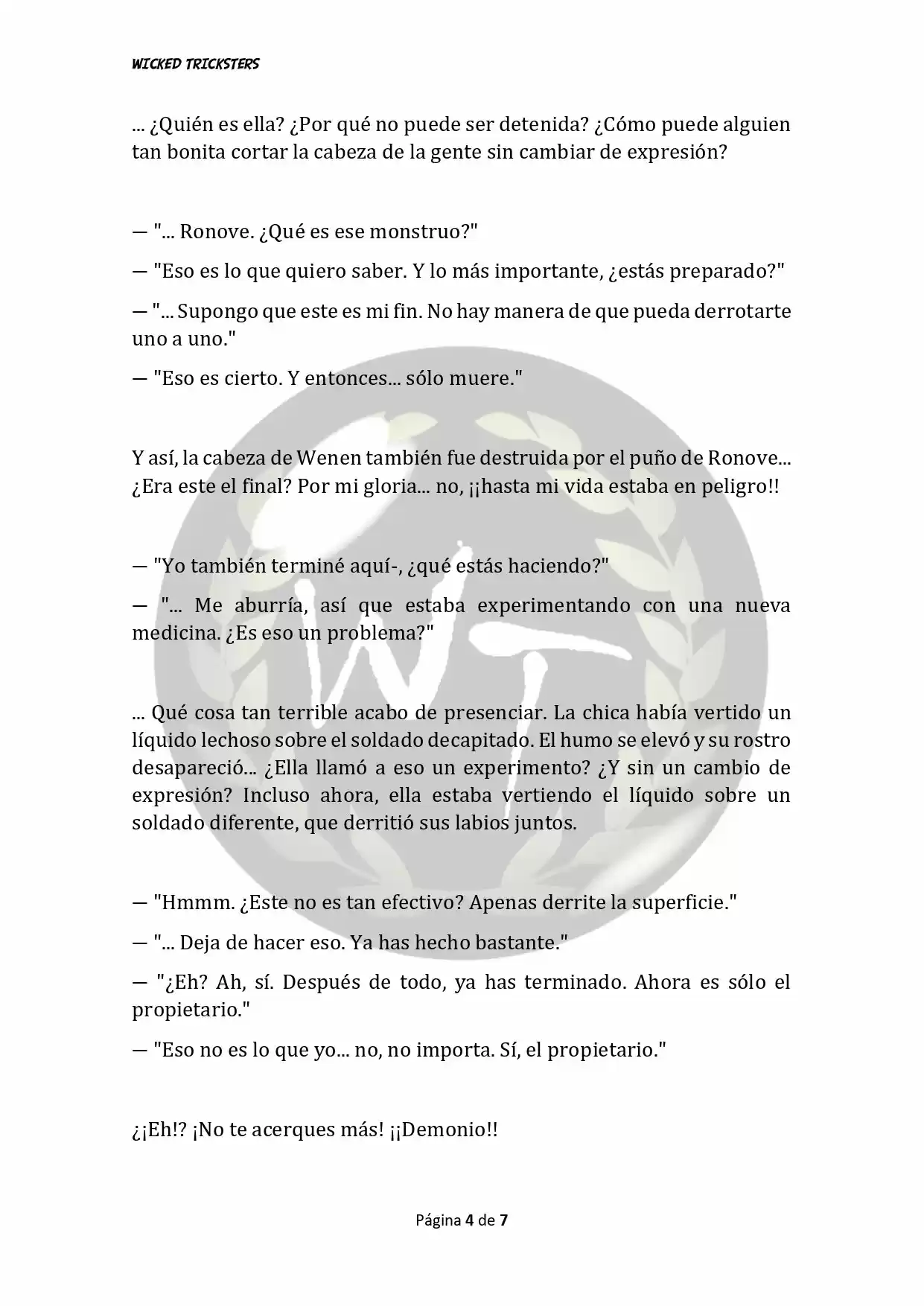 Genocide Online - Novela Web (Novela) - Capítulo 40 - Página 5 - LectorTMOo