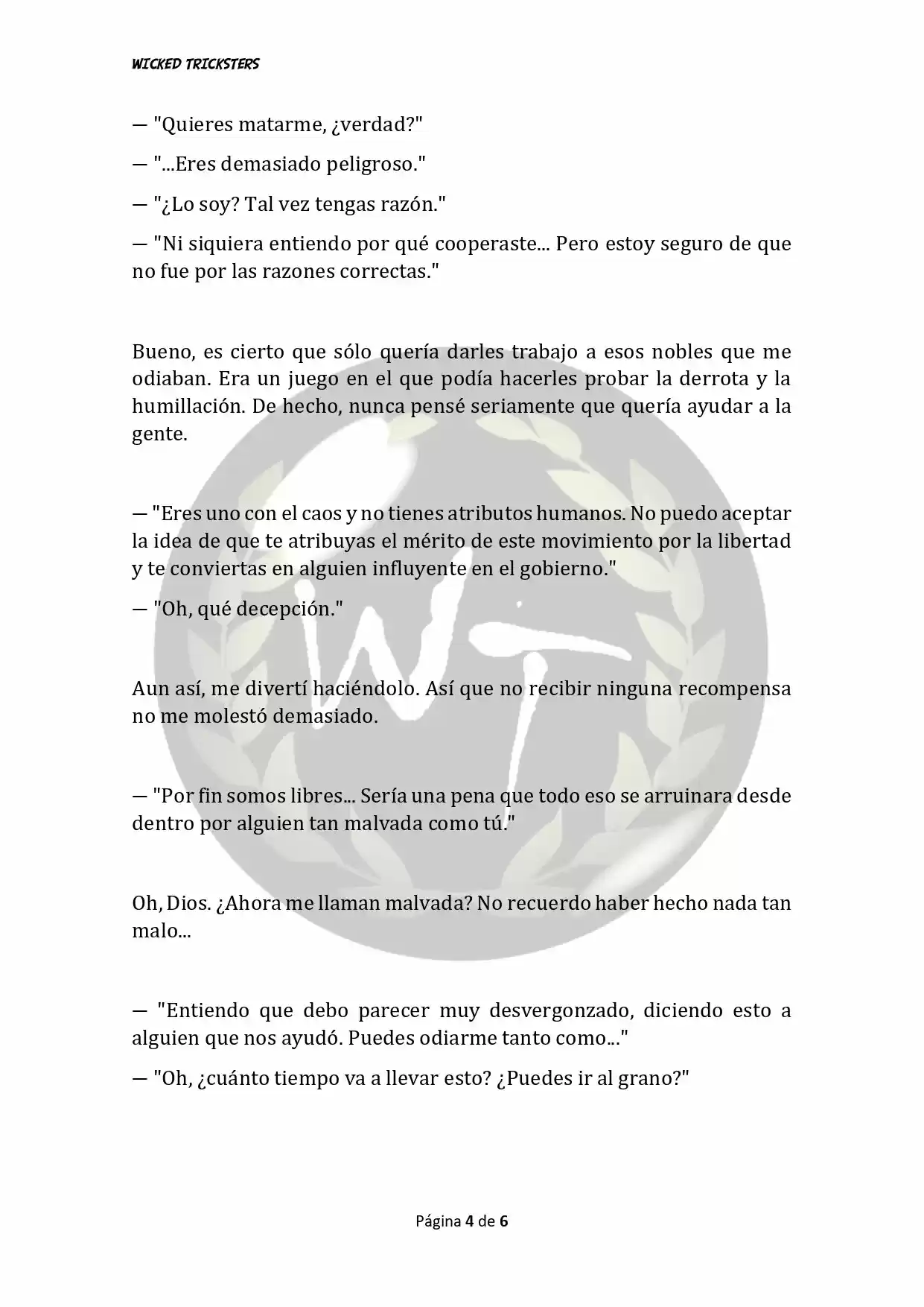 Genocide Online - Novela Web (Novela) - Capítulo 42 - Página 5 - LectorTMOo