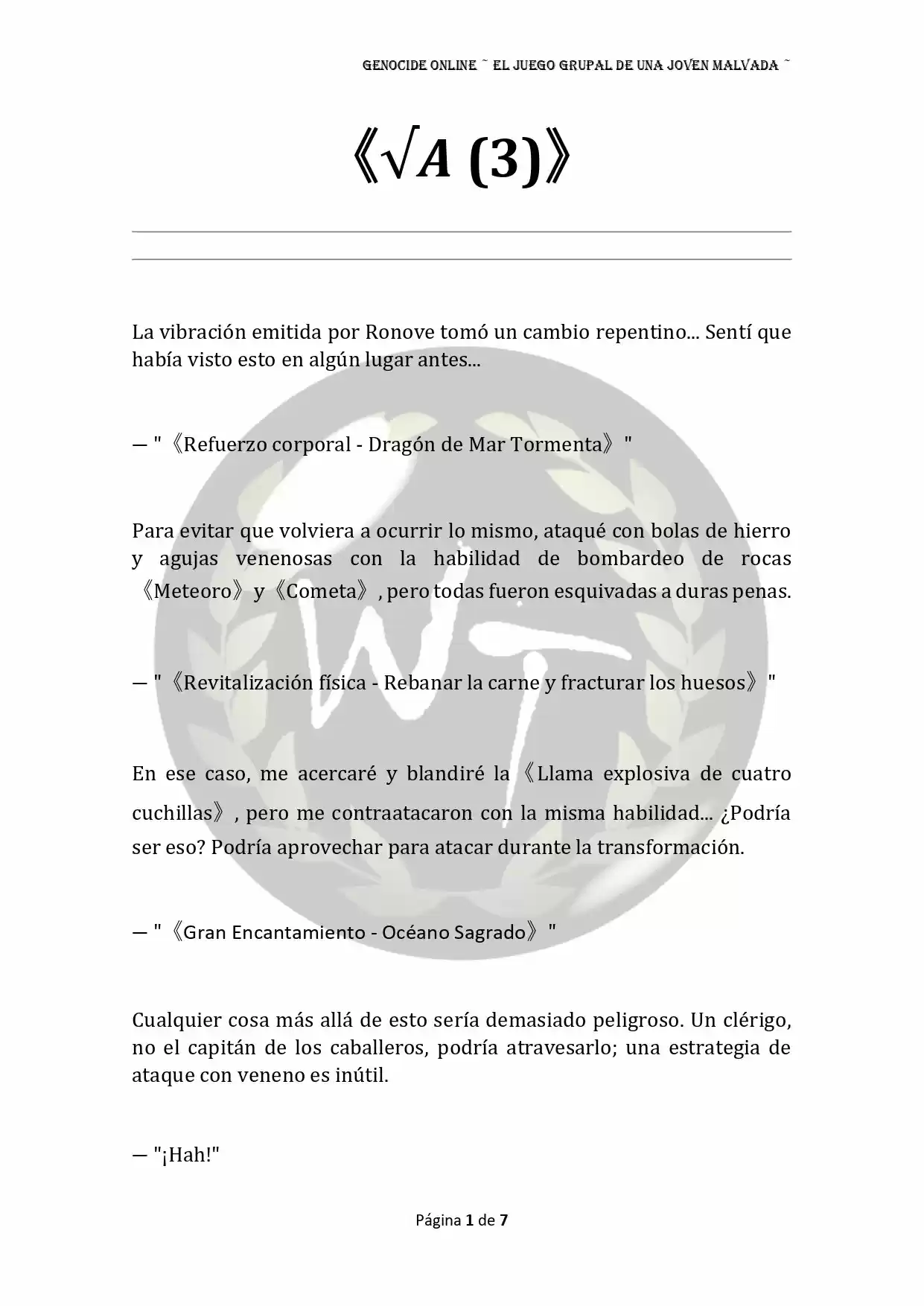 Genocide Online - Novela Web (Novela) - Capítulo 44 - Página 2 - LectorTMOo