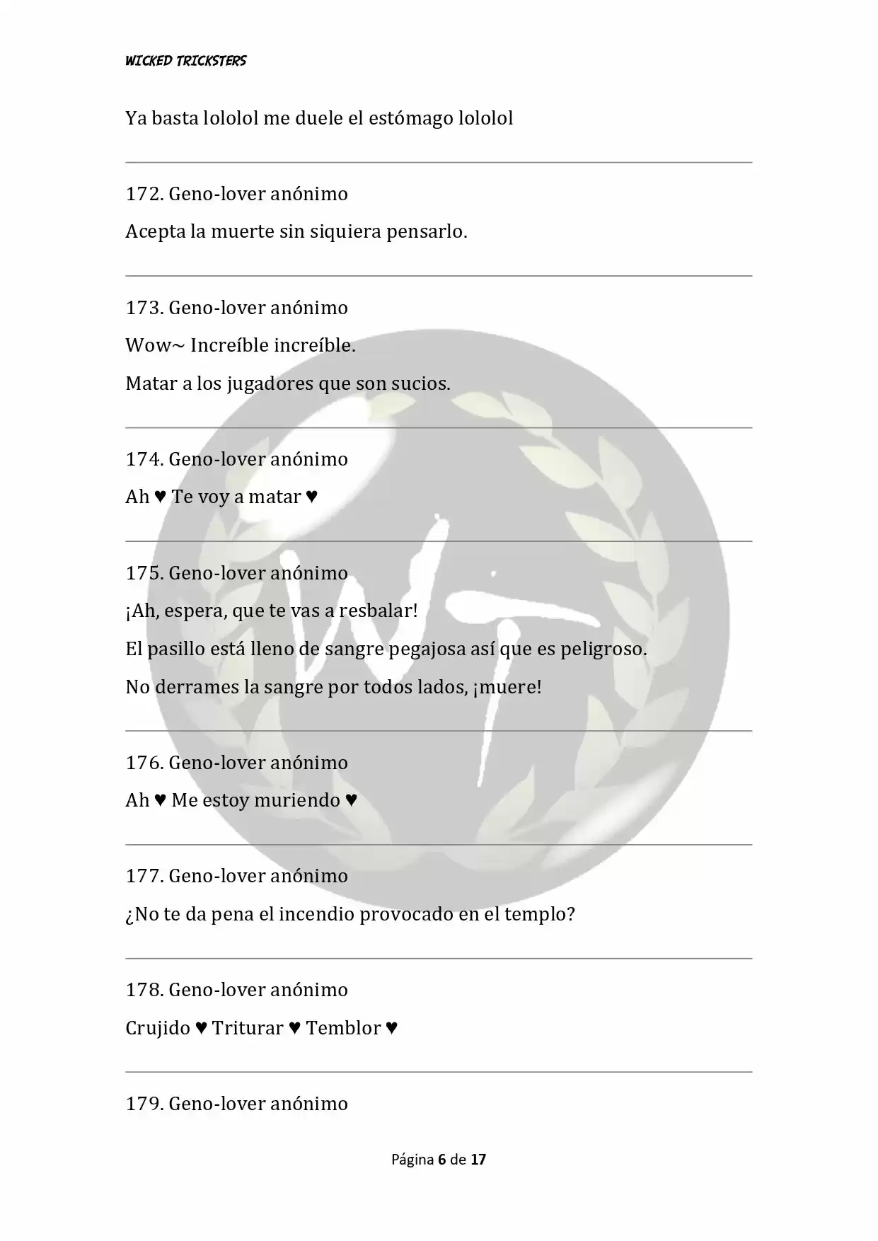 Genocide Online - Novela Web (Novela) - Capítulo 47 - Página 7 - LectorTMOo