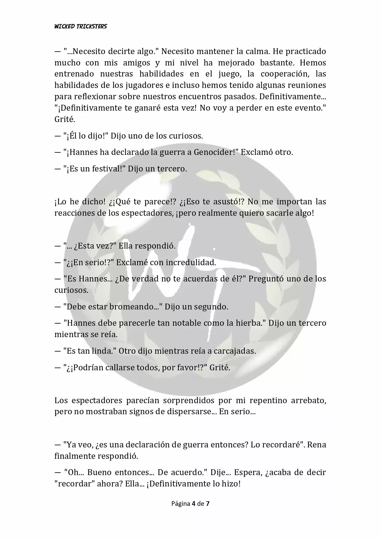 Genocide Online - Novela Web (Novela) - Capítulo 49 - Página 6 - LectorTMOo
